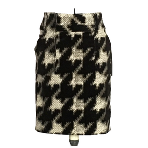 𝅺GO International 💕Ebony Print Corduroy Skirt💕